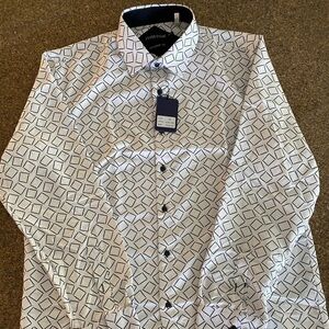 Silver Stone Long Sleeve Dress Shirt XXL 2XL NWT​​​​​​​​​​